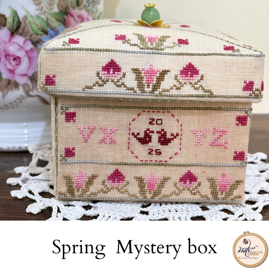 Spring Mystery Box - Cross Stitch Pattern