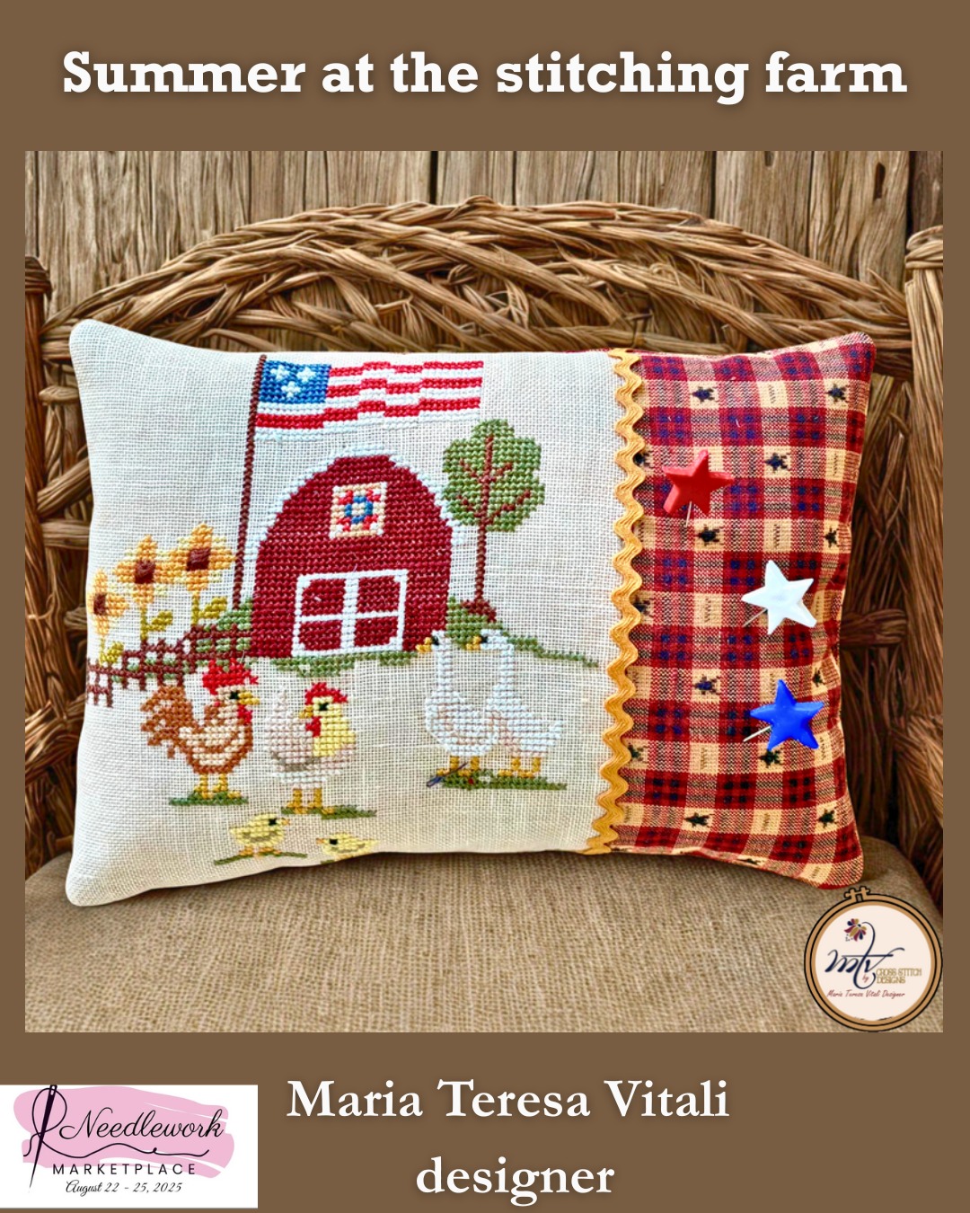 Summer at the Stitching Farm - Cross Stitch Pattern
