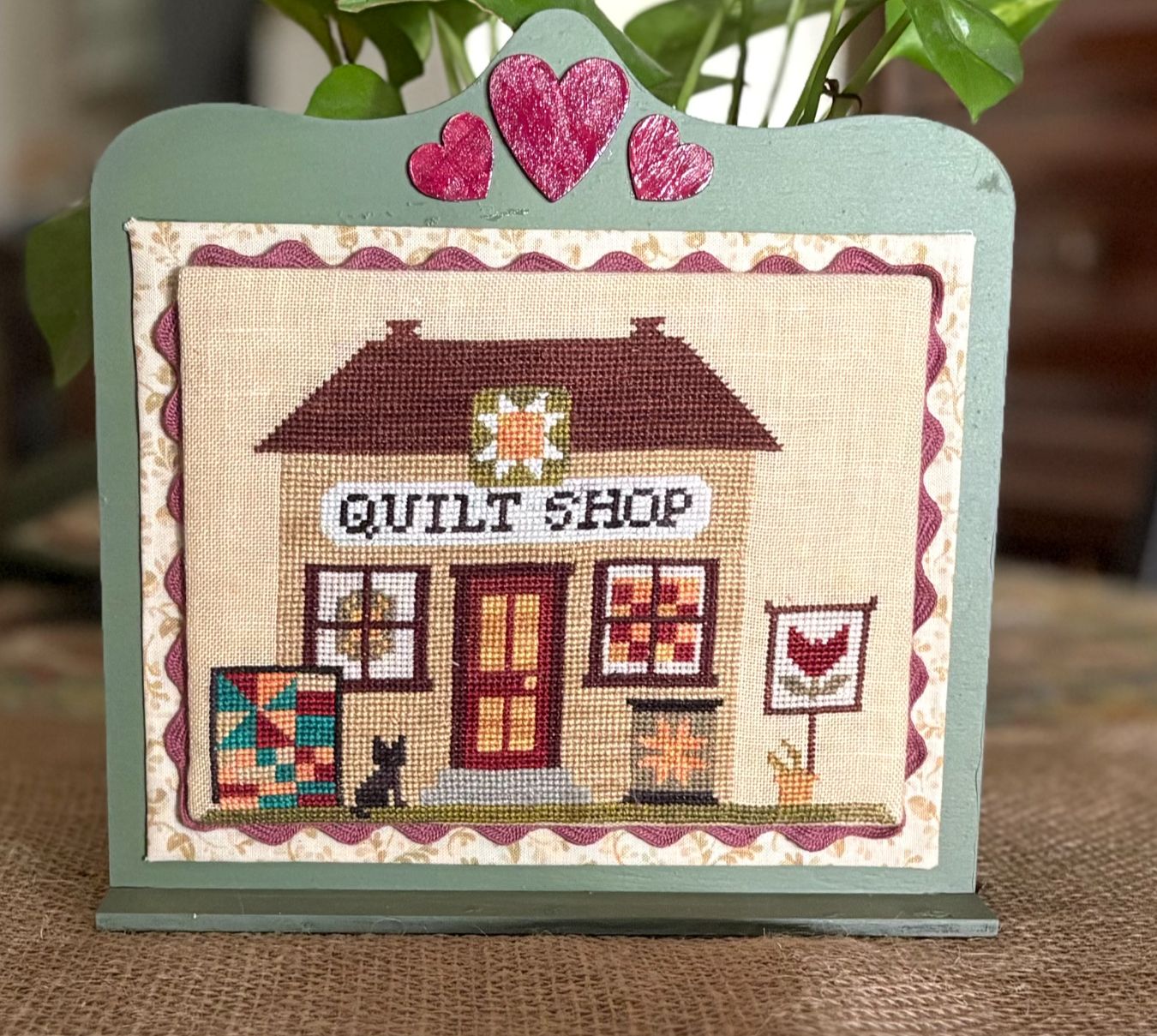 Sewing Street Series - Quilt Shop  - Cross Stitch Pattern