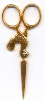Chanticleer Embroidery Scissor 4"