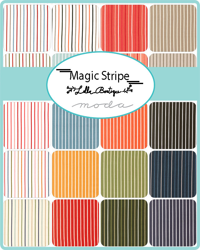 Magic Stripe - Layer Cake, different perspective #1, zoomed in. Select this picture to zoom back out.
