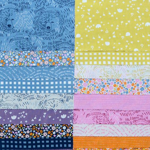 Marigold Seed Stripe Dianthus - Quilt Fabric