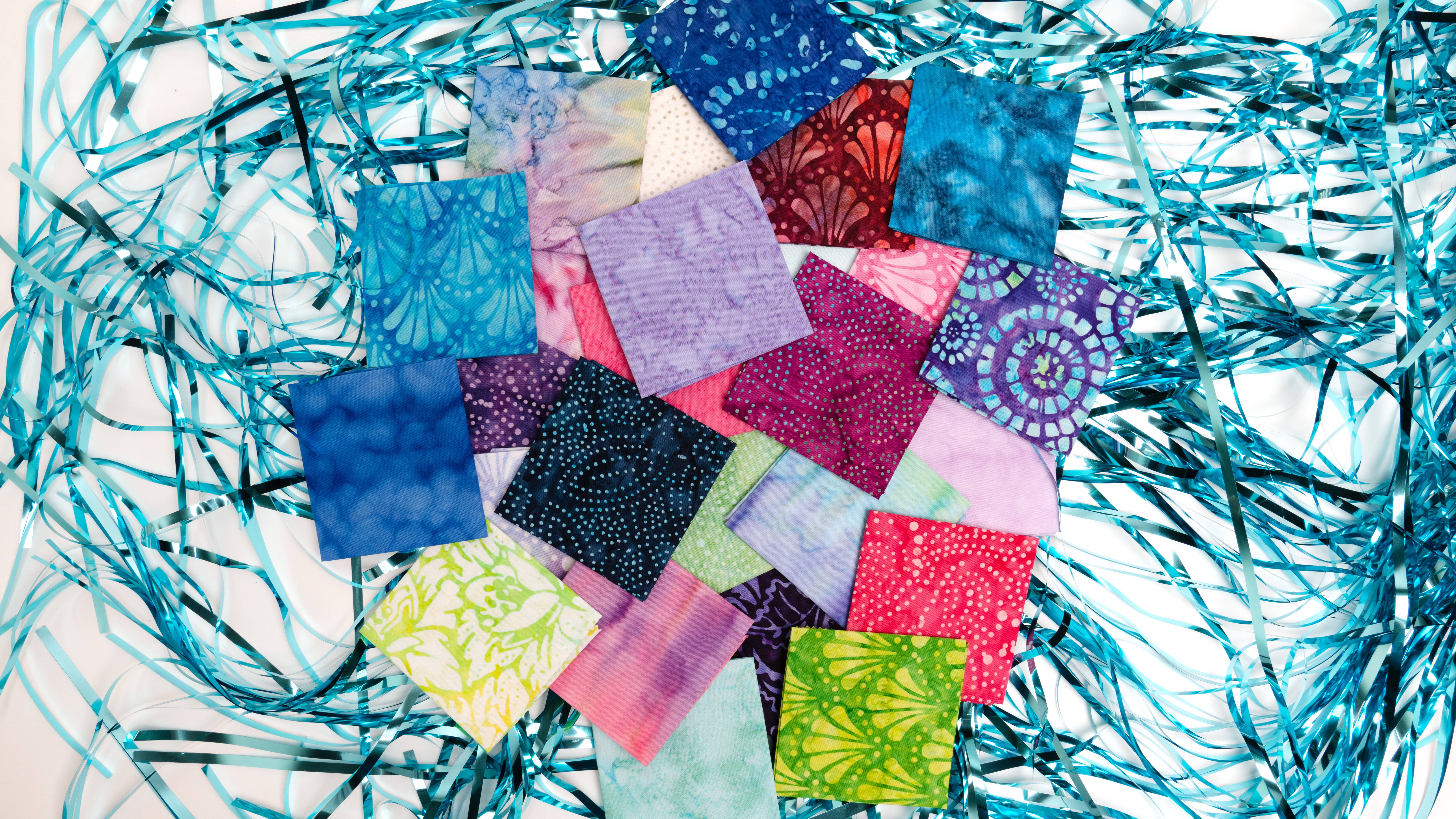 Mermaid Batiks Shell Seashell - Quilt Fabric