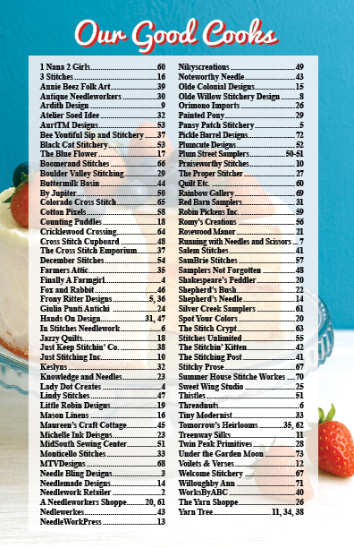 Happiness Is Homemade 2026 Nashville Needlework Cookbook