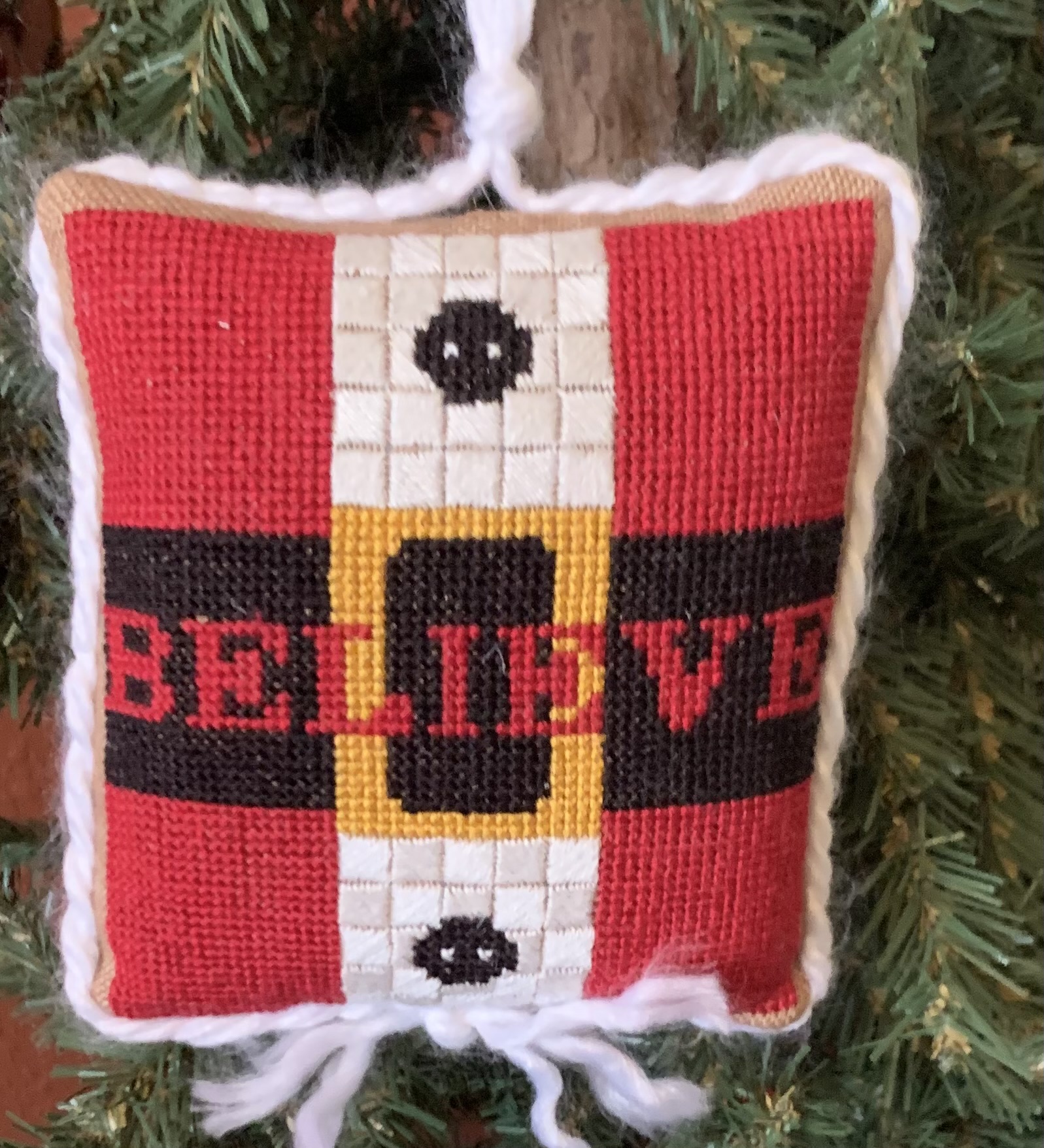 Believe - Christmas Cross Stitch Pattern