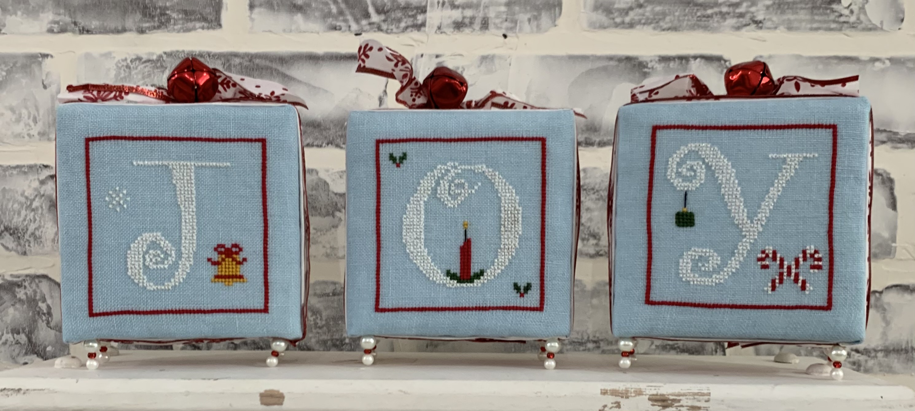 Joy Squared - Christmas Cross Stitch Pattern