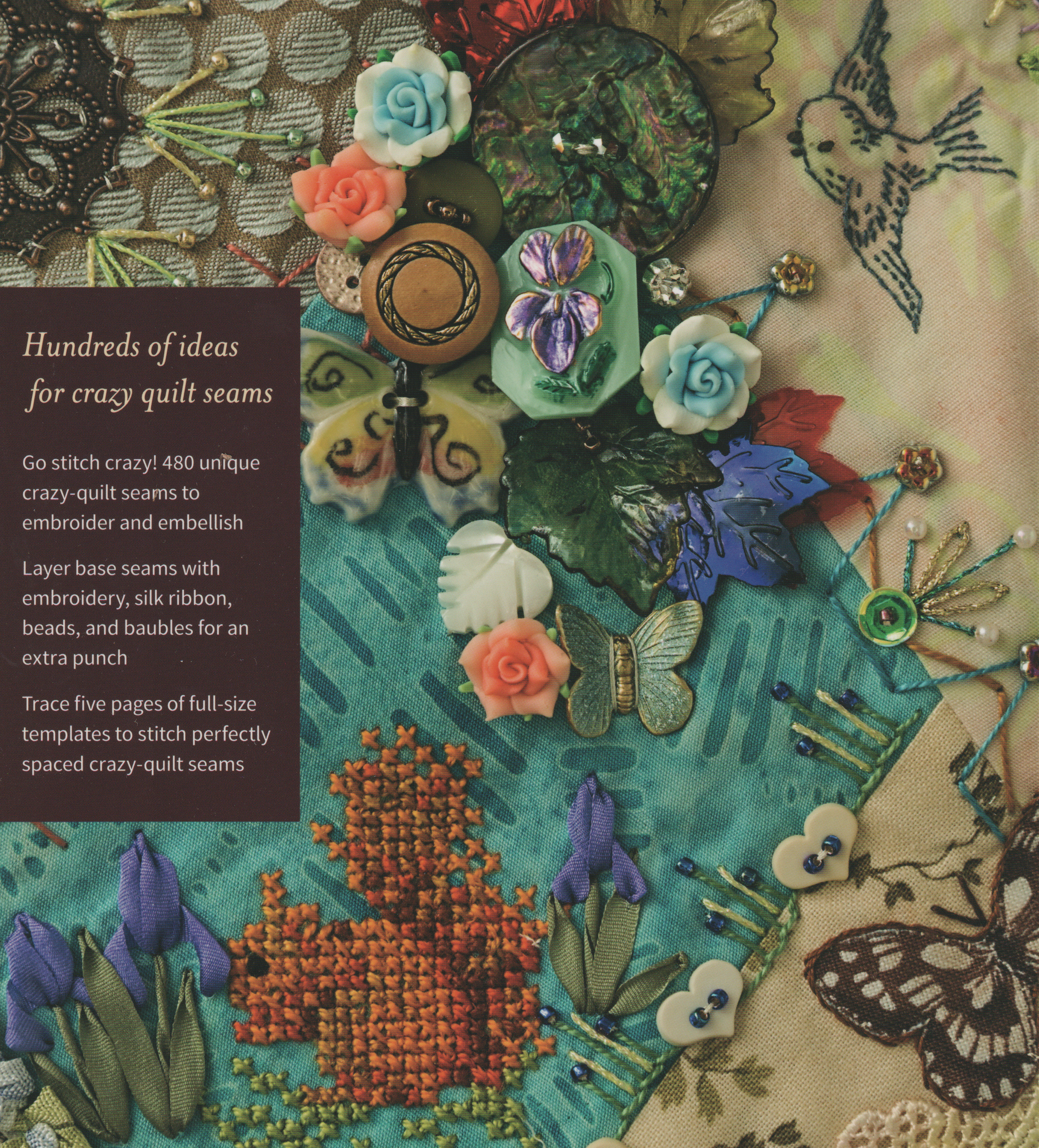 Stunning Stitches For Crazy Quilting - Quilt Pattern