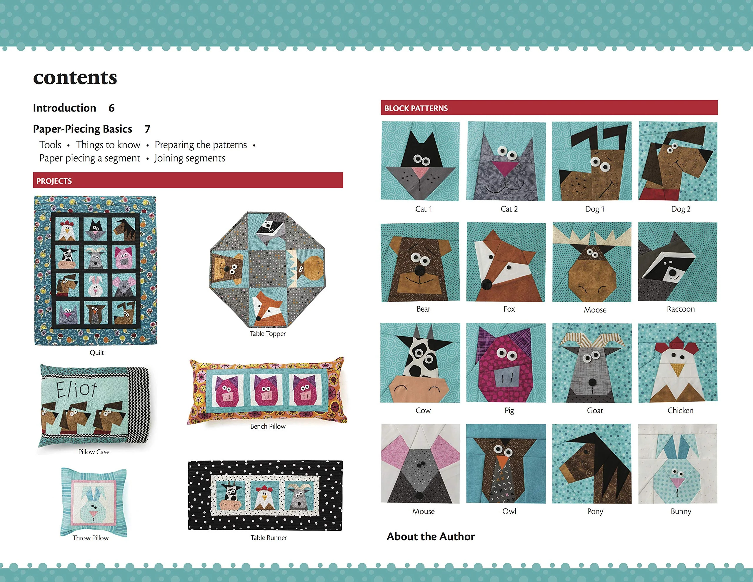 Sew Cute and Clever Farms and Fores - Quilt Pattern