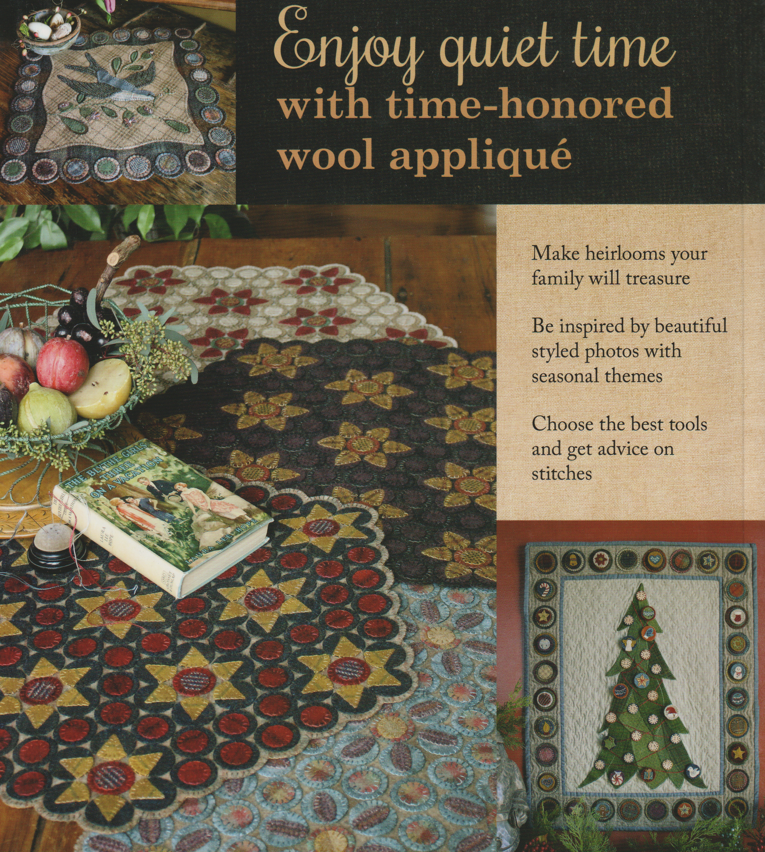 Wool Applique Heirlooms - Quilt Pattern