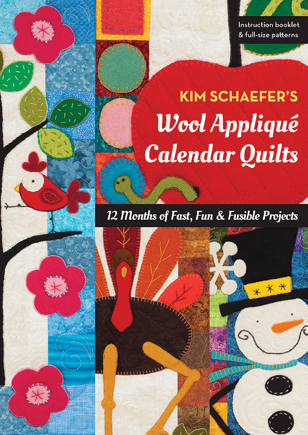 K Schaefers Wool Applique Cal - Quilt Pattern