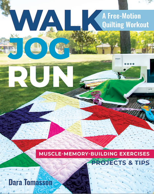 Walk Jog Run A Free Motion Quilt - Quilt Pattern