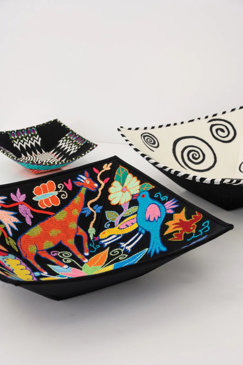 Modern Fabric Art Bowls - Quilt Pattern