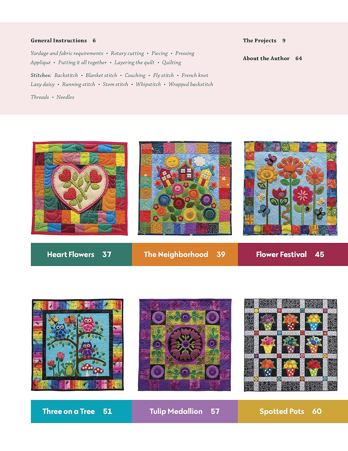Cool Cotton and Whimsical Wool Quilt - Quilt Pattern