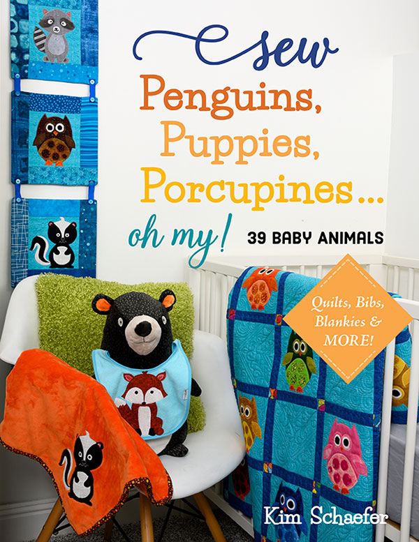 Sew Penguins,Puppies,Porcupines