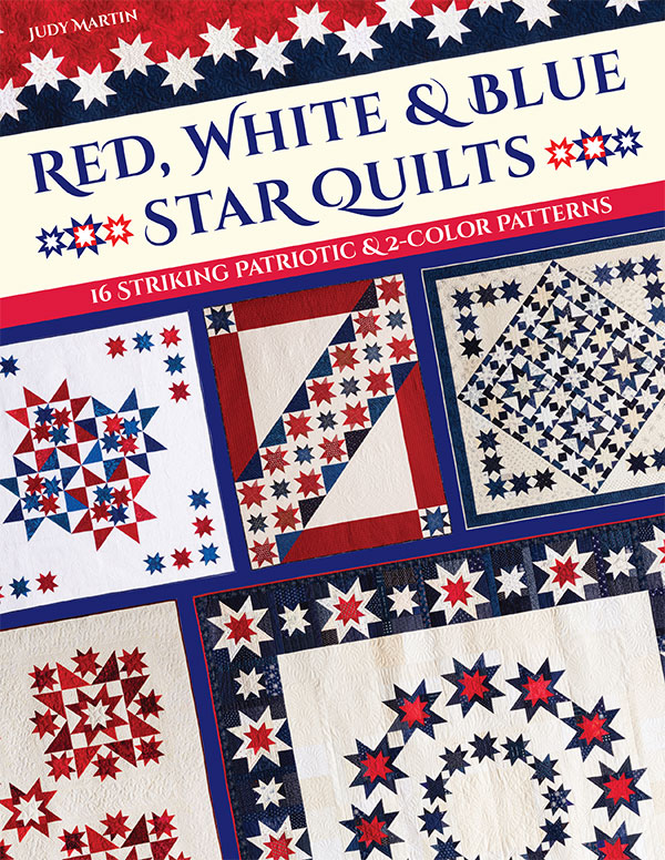 Red, White and Blue Star Quilts - Quilt Pattern