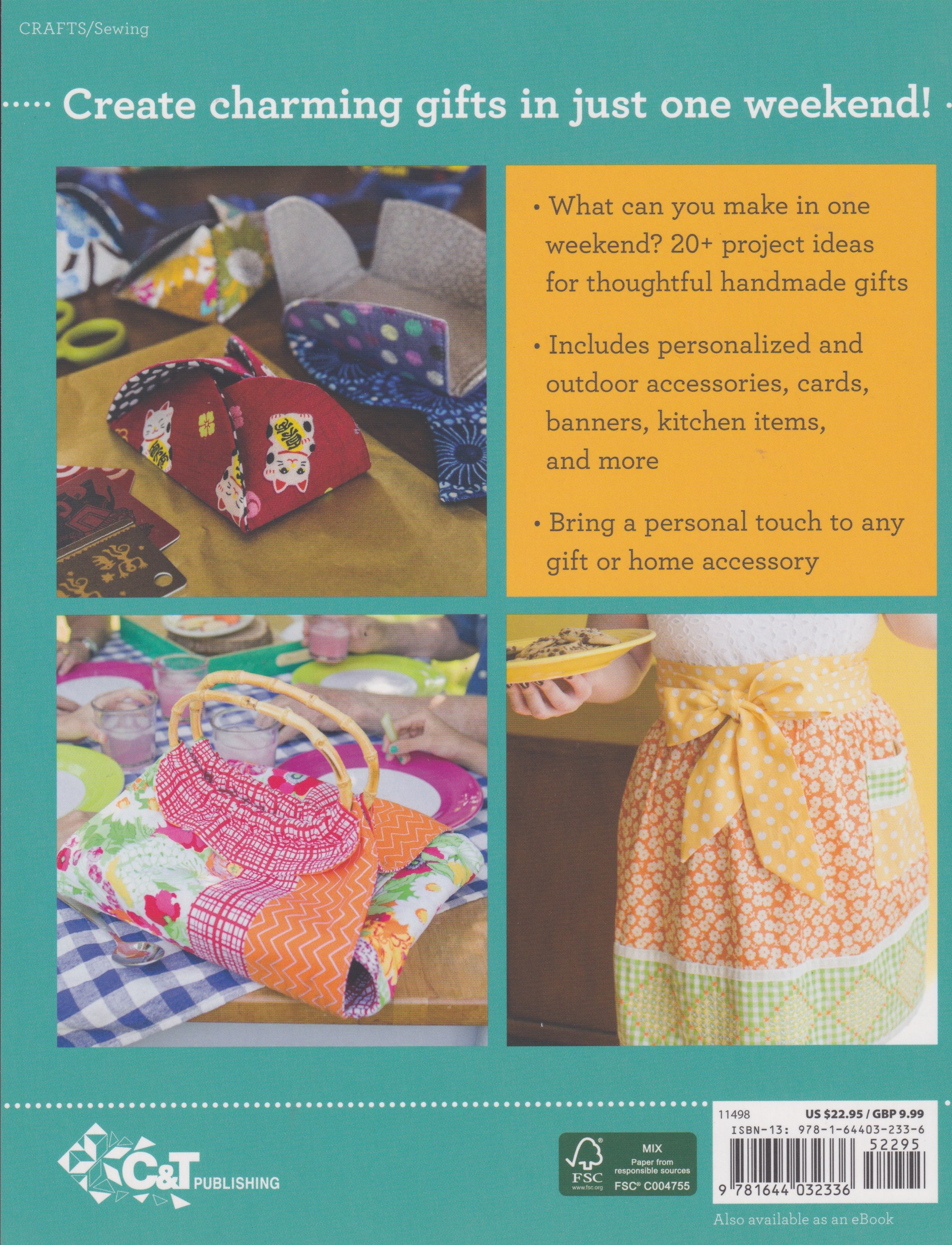 Make 1-Weekend Gifts - Quilt Pattern, different perspective #1, zoomed in. Select this picture to zoom back out.