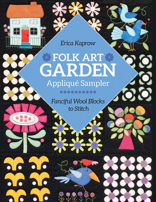 Folk Art Garden Applique Sampler - Quilt Pattern