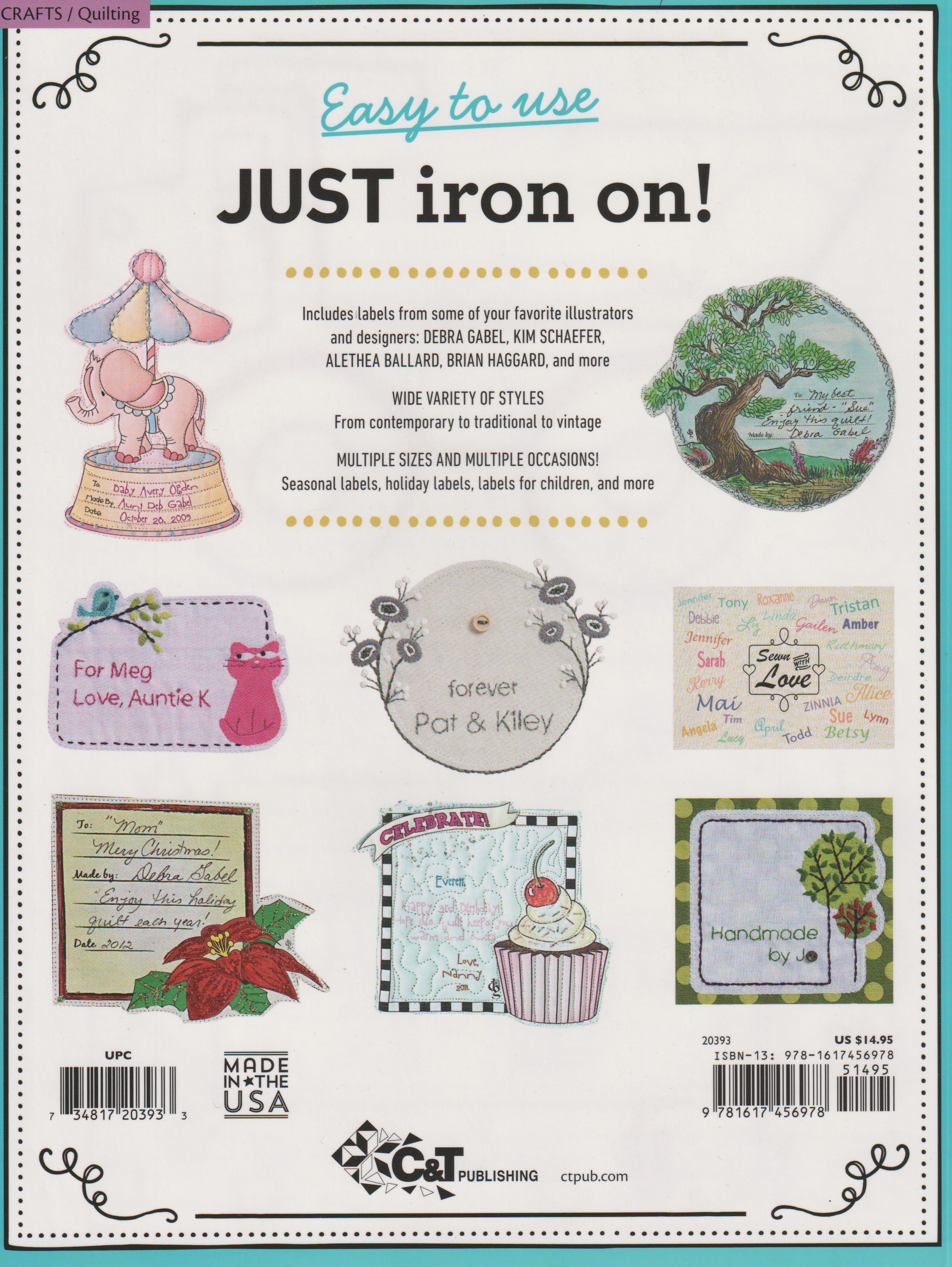 Best Ever Iron-On Quilt Labels - Quilt Pattern