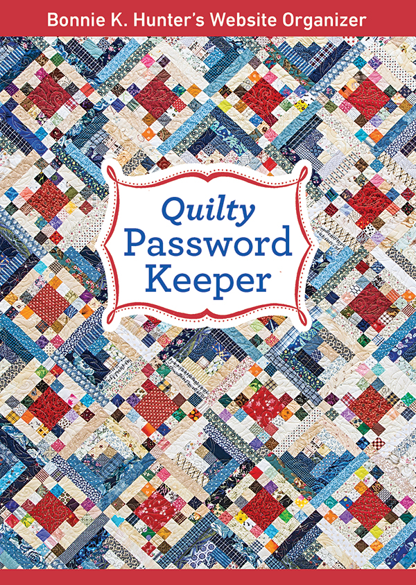 Quilty Password Keeper - Quilt Pattern