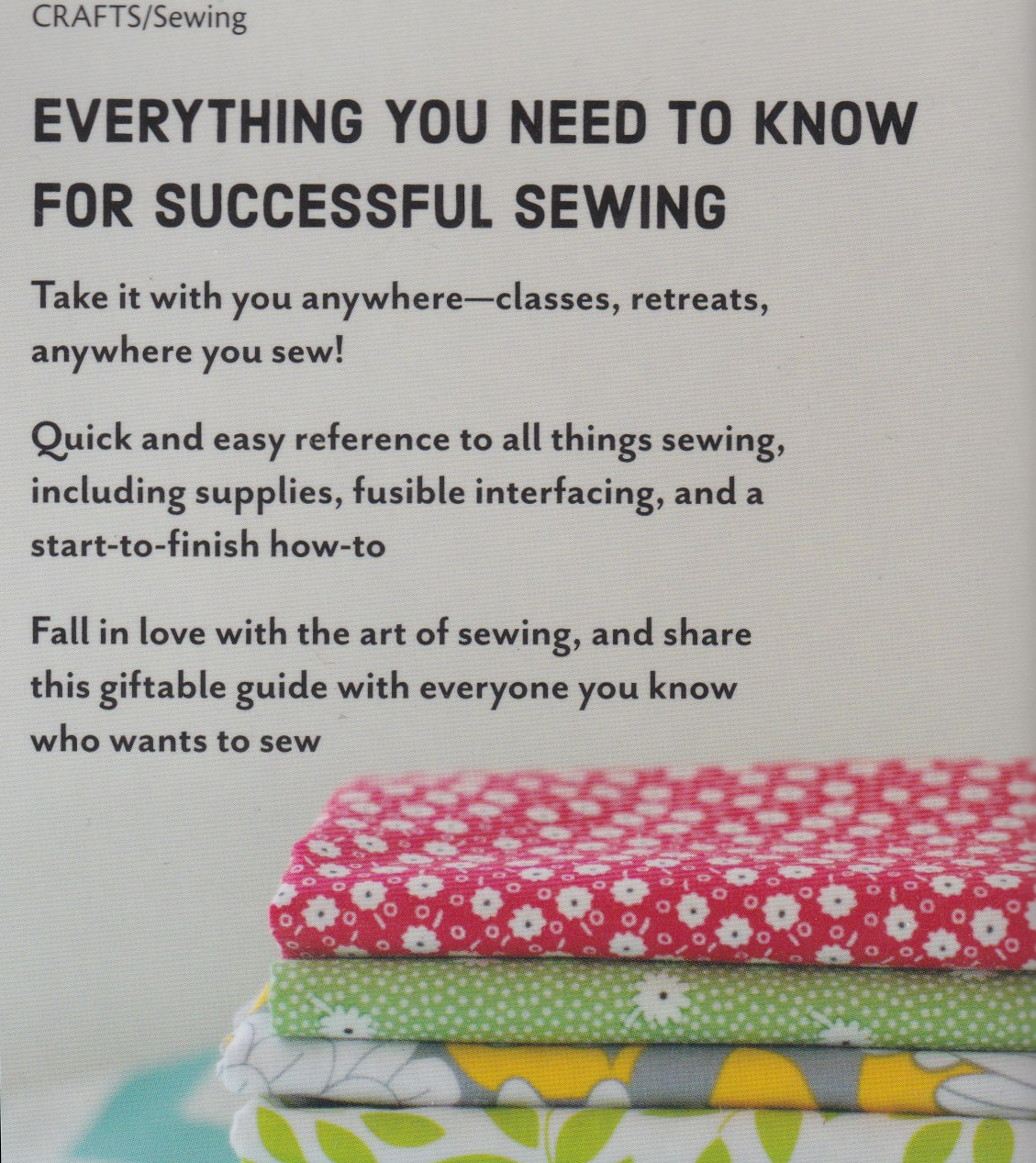 Sewing for Beginners Pocket Guide