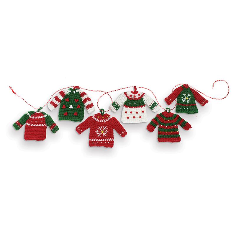 Christmas Sweater - Crochet Kit 