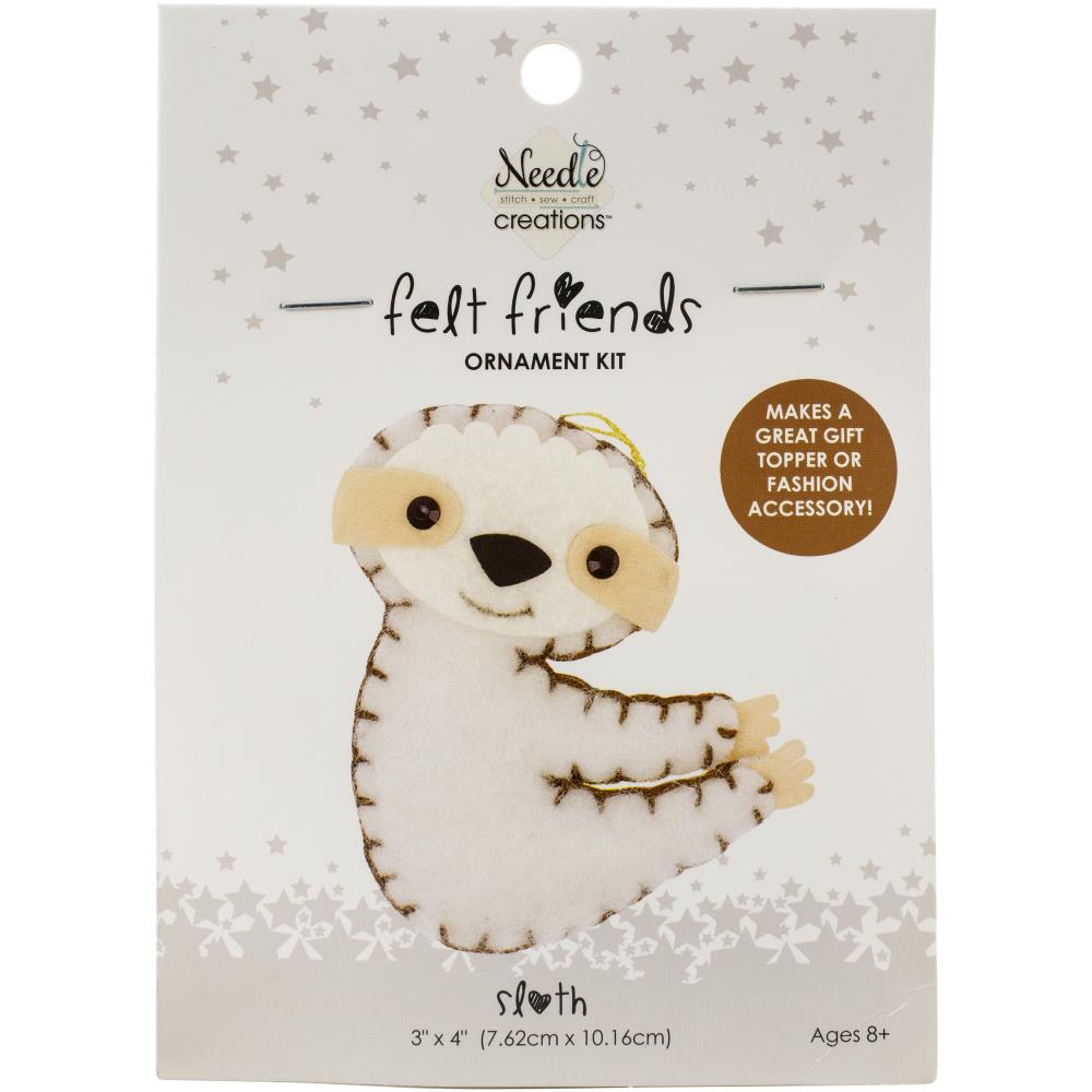 Sloth - Felt Ornament Kit