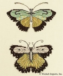Butterflies Of The Meadow - Cross Stitch Pattern