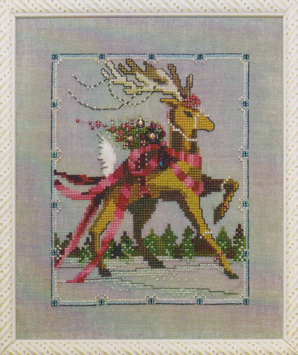Dancer - Christmas Eve Couriers - Cross Stitch Pattern