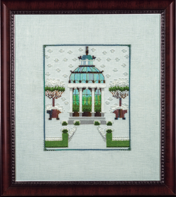Winter Folly - Winter Greenhouses - Cross Stitch Pattern