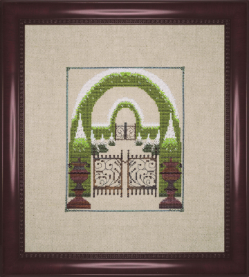 Sleeping Snow Garden - Cross Stitch Pattern