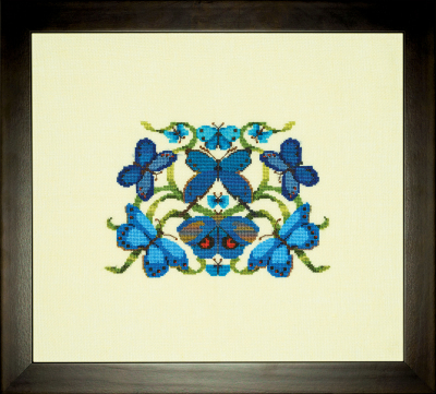 Cool Butterlies - Boerum Decorum - Cross Stitch Pattern