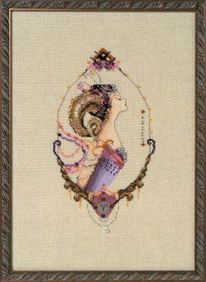 Aries - Zodiac Girls - Cross Stitch Pattern