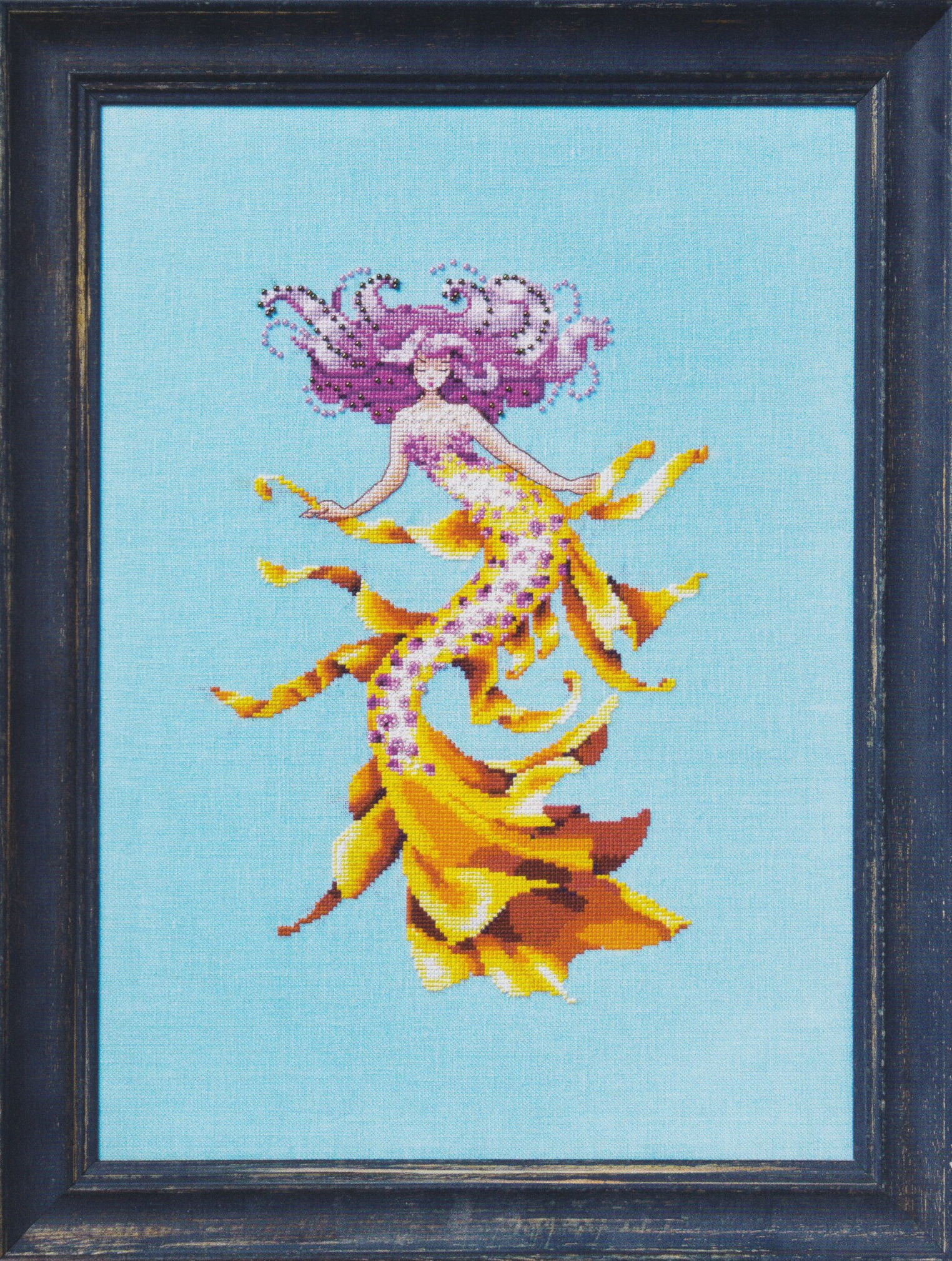 North Atlantic Mermaid - Cross Stitch Pattern