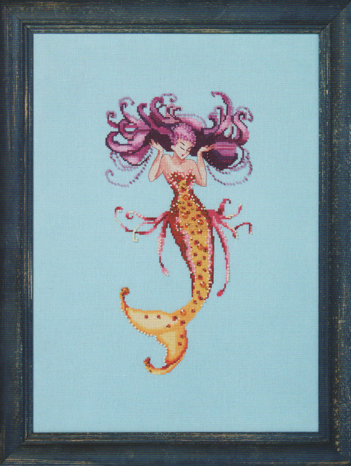 North Pacific Mermaid - Cross Stitch Pattern