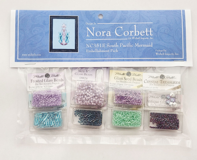 South Pacific Mermaid - Nora Corbett Embellishment Pack