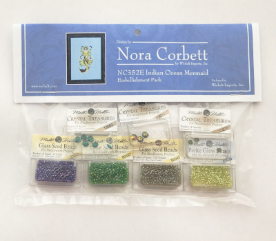 Indian Ocean Mermaid - Nora Corbett Embellishment Pack