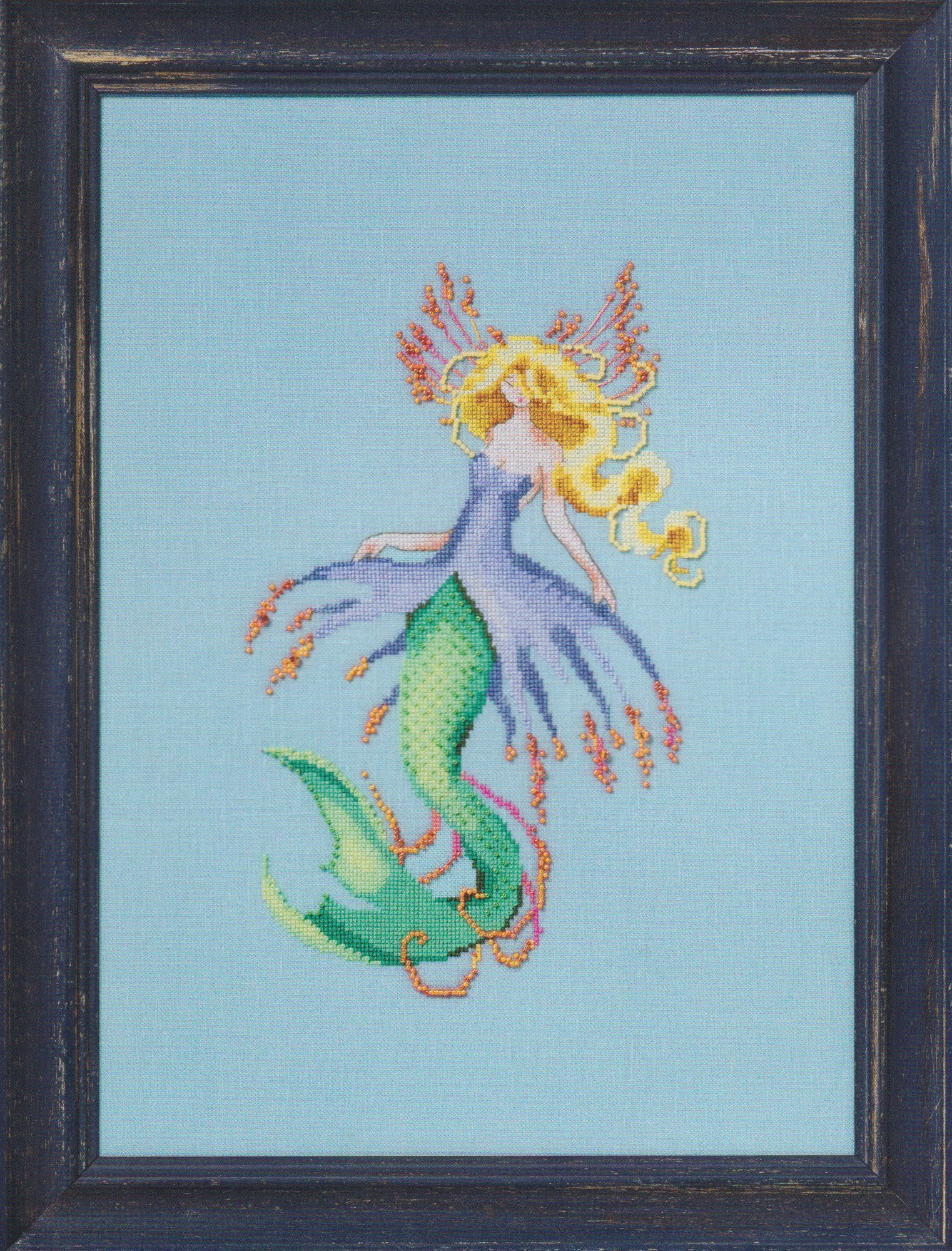 Arctic Ocean Mermaid - Cross Stitch Pattern