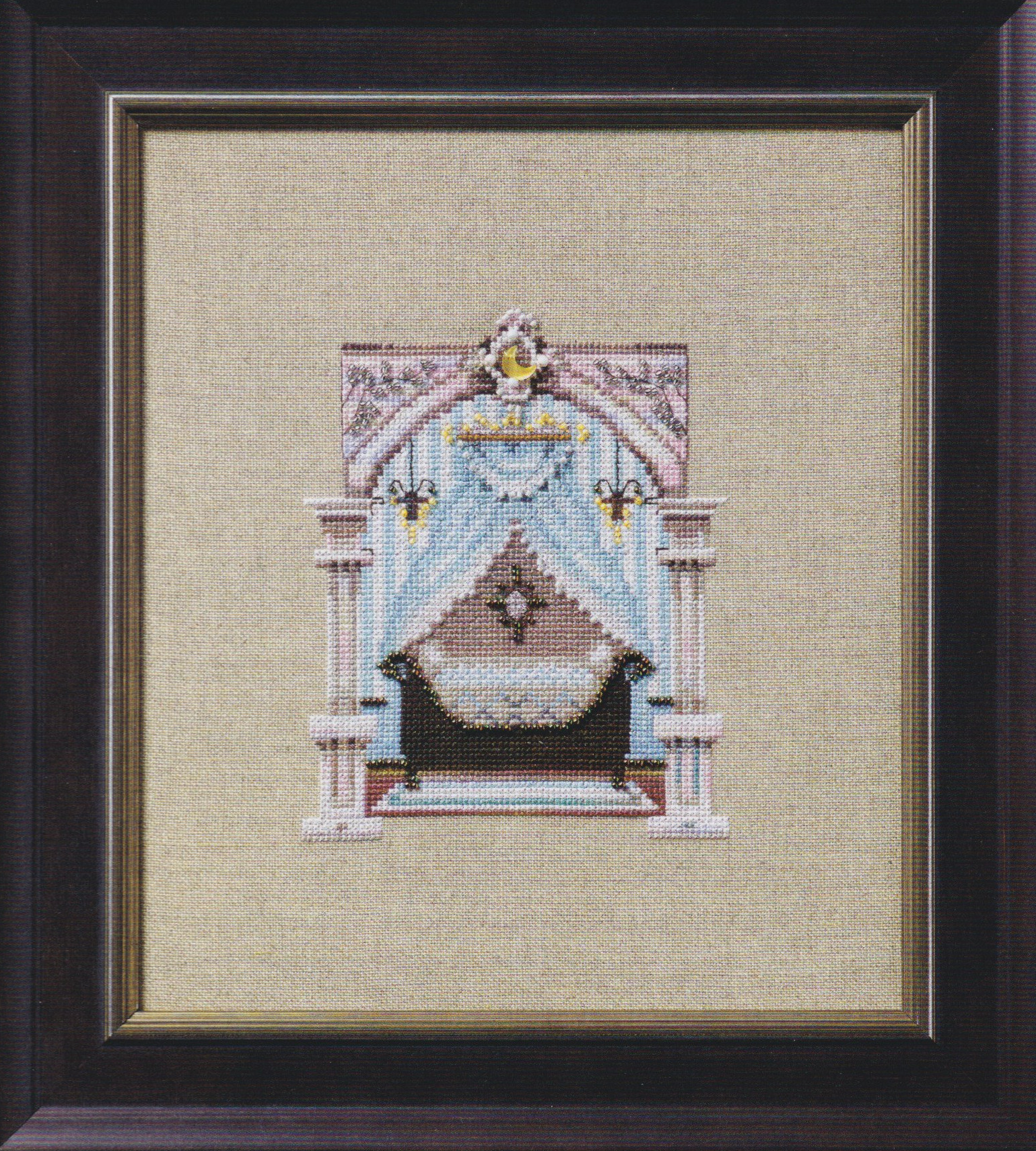 Master Bedroom - The Doll House - Cross Stitch Pattern