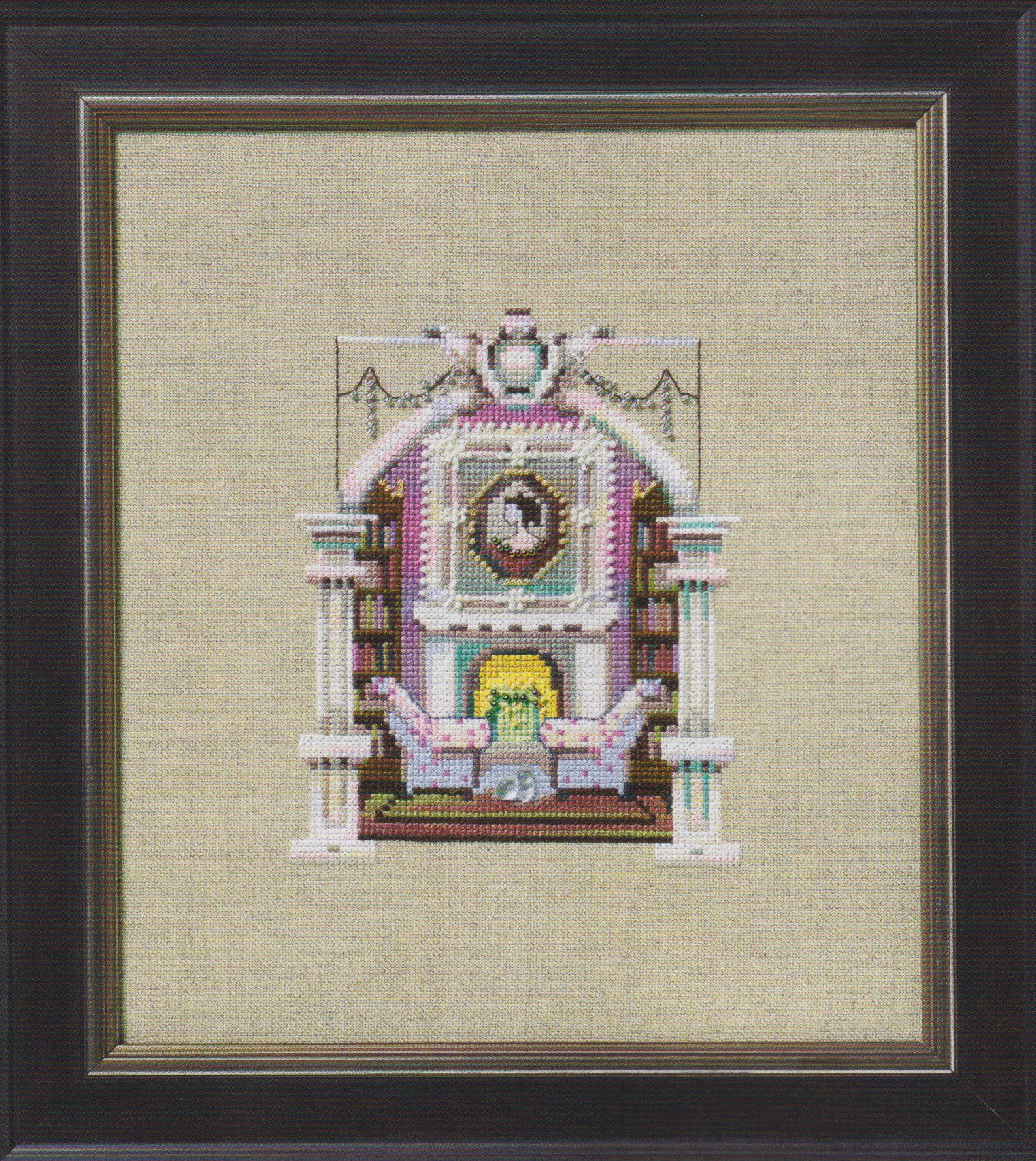 Living Room - The Doll House - Cross Stitch Pattern
