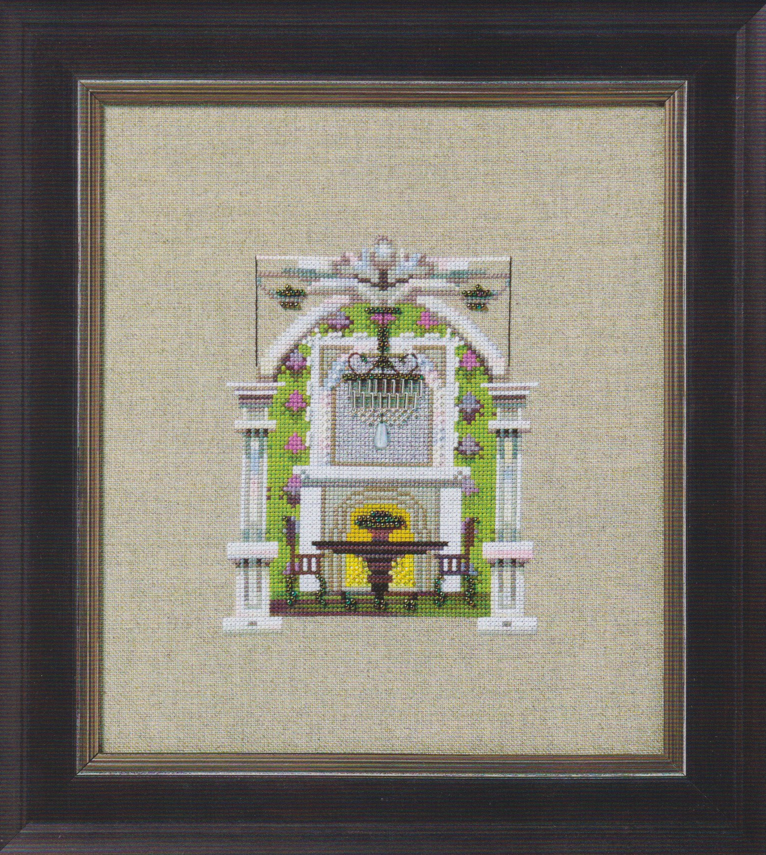 Dining Room - The Doll House - Cross Stitch Pattern