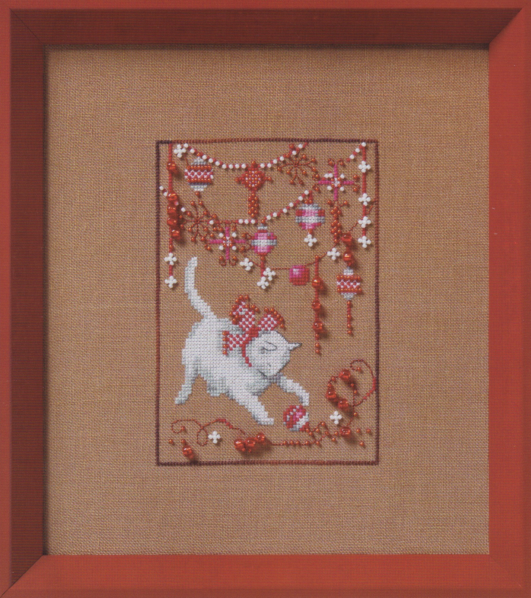 Kitty - Christmas Cross Stitch Pattern