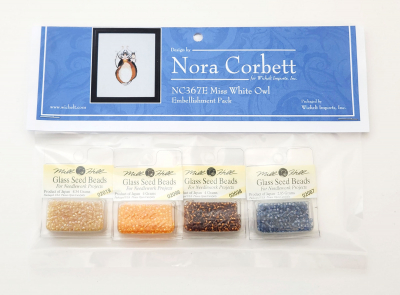 Miss White Owl - Nora Corbett Embellishment Pack