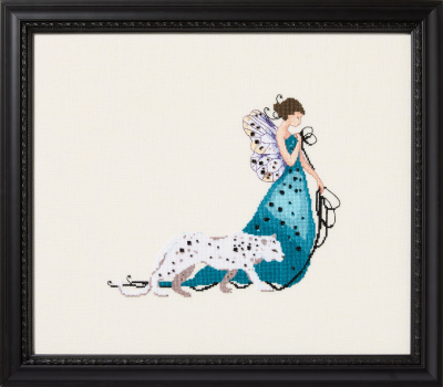 Miss Leopard - Cross Stitch Pattern