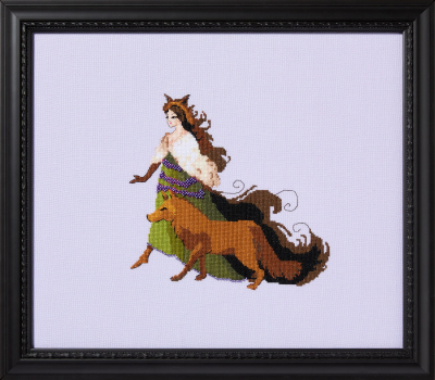 Miss Brown Wolf - Cross Stitch Pattern