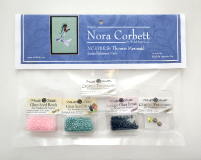 St. Thomas Mermaid - Nora Corbett Embellishment Pack, zoomed in. Select this picture to zoom back out.
