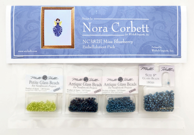 Miss Blueberry Flutter Fruit Embellishment Pack, zoomed in. Select this picture to zoom back out.