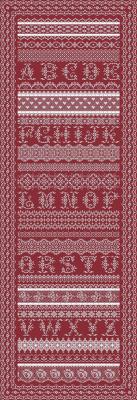 Antique Lace Band Sampler - Cross Stitch Pattern