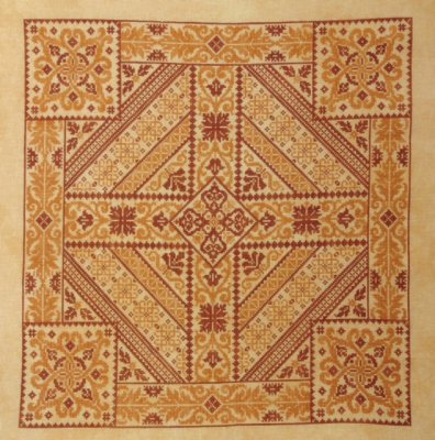 Shades of Orange - Cross Stitch Pattern