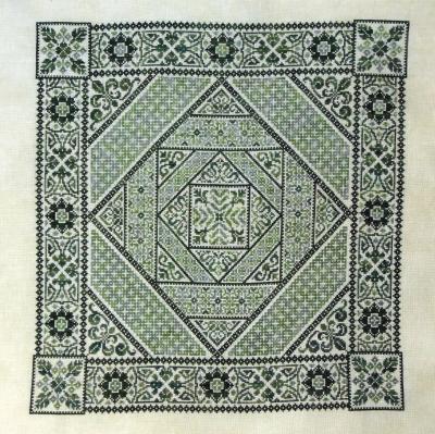 Shades of Green - Cross Stitch Pattern