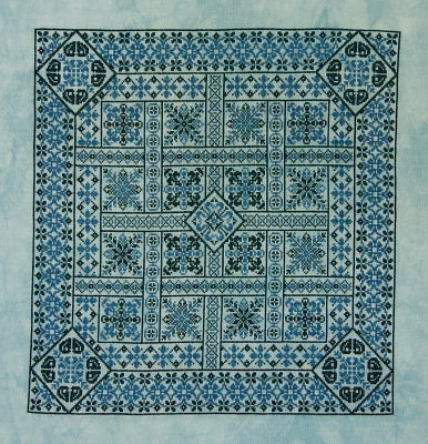 Shades of Turquoise - Cross Stitch Pattern